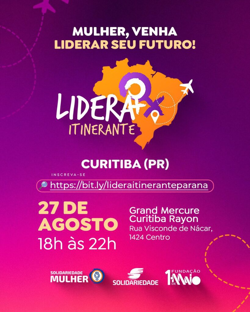 Evento Lidera+ chega ao Paraná em agosto